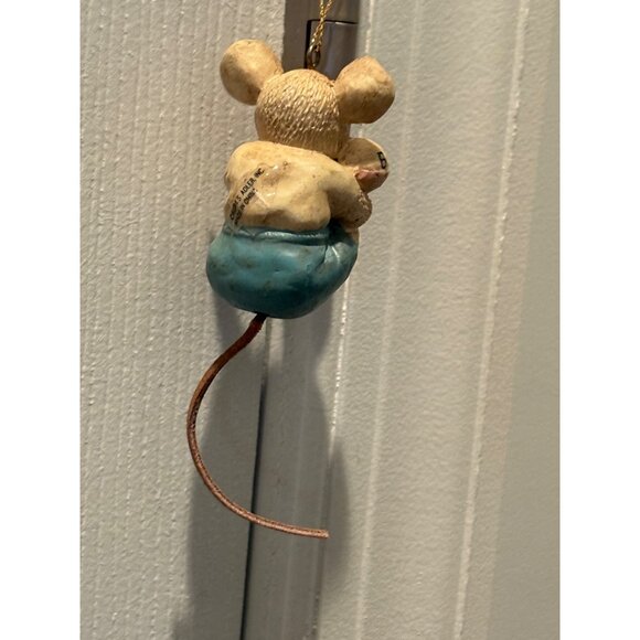 Kurt Adler Babys First Christmas Mouse Ornament Hanging Decoration - Picture 4 of 5